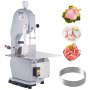 VEVOR Bone Saw Machine, 1500 W 300 kg/h Electric Bone Cutting Machine, 490 x 380 mm Bone Cutting Machine, 4-200 mm Cutting Thickness Gastro Meat Saw, Commercial Bone Saw Meat Band Saw