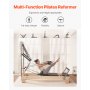 VEVOR Pilates Reformer, Wooden Pilates Machine for Home Gym Studio, Strength Training Workout Equipment with Dual Resistance, Reformer Box, Jump Board, for Advanced Users and Beginners, Up to 400 LBS