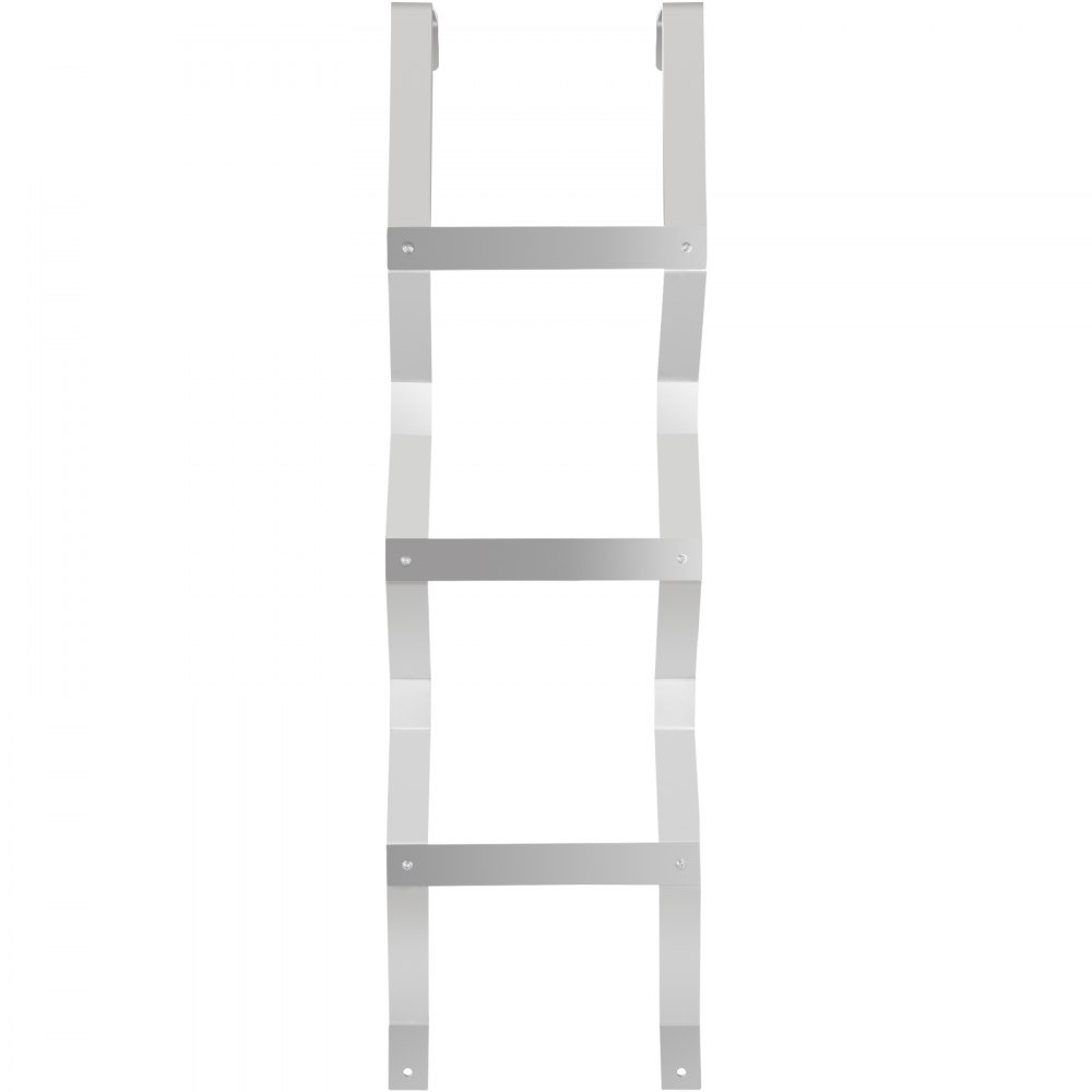 Vevor Brandtrappen Bootladder Trappen Met 3 Brede Treden Trampolineladder 181 Kg