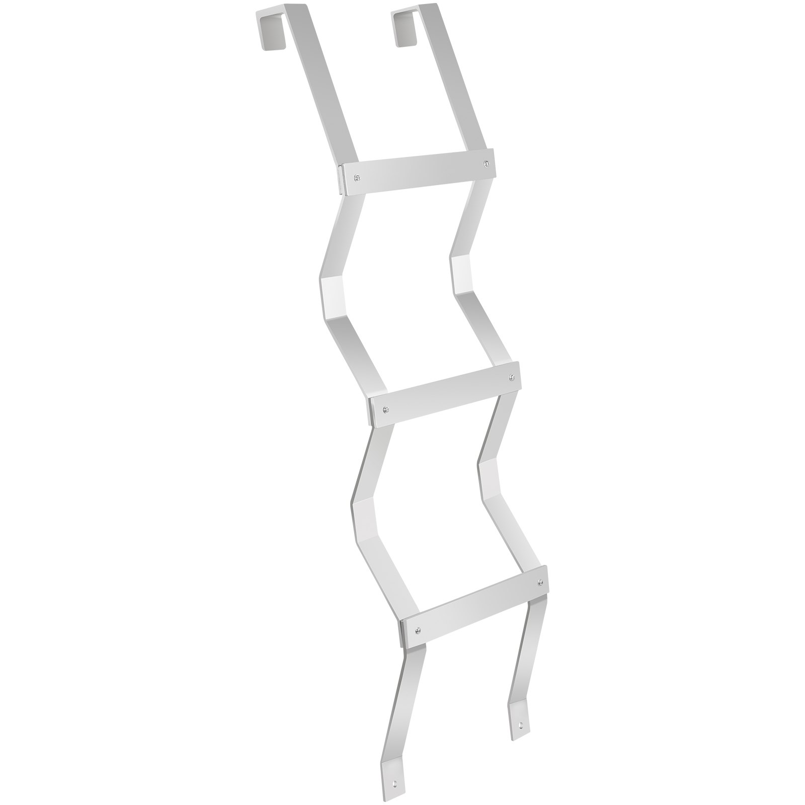 Vevor Brandtrappen Bootladder Trappen Met 3 Brede Treden Trampolineladder 181 Kg