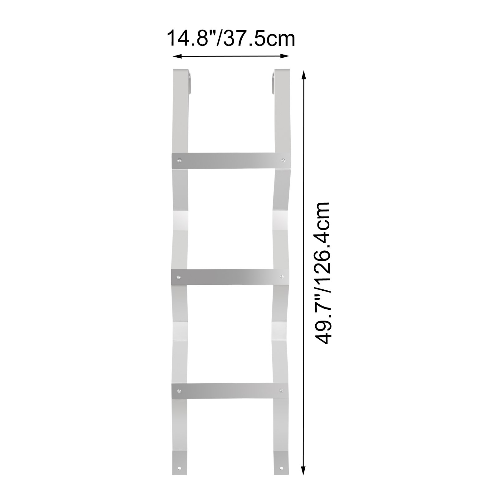 Vevor Brandtrappen Bootladder Trappen Met 3 Brede Treden Trampolineladder 181 Kg