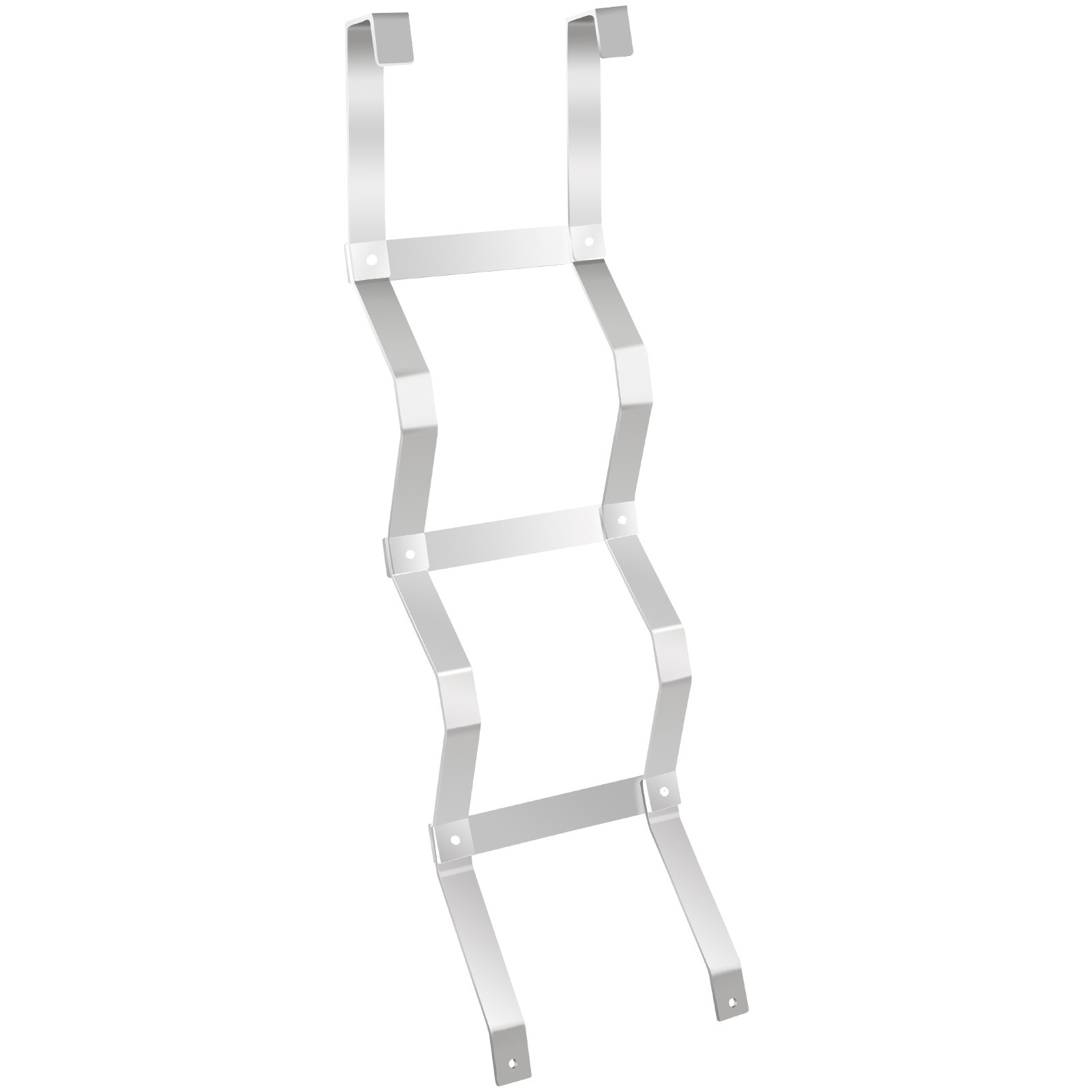 Vevor Brandtrappen Bootladder Trappen Met 3 Brede Treden Trampolineladder 181 Kg
