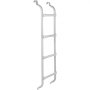 Vevor Brandtrappen Bootladder Ladder Staal 4 Stappen Reddingsladder 181 Kg