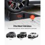 VEVOR Car Ramps, 2 PCS 13000 lbs GVW Capacity, 6.1 in Lift Height, Portable High Profile Car Service Ramps for Home Garage Maintenance and Oil Changes, Heavy Duty for Truck SUV Vehicle Repair, Black