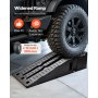 VEVOR Car Ramps, 2 PCS 16000 lbs GVW Capacity, 6.7 in Lift Height, Portable High Profile Car Service Ramps for Home Garage Maintenance and Oil Changes, Heavy Duty for Truck SUV Vehicle Repair, Black