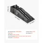VEVOR Car Ramps, 2 PCS 16000 lbs GVW Capacity, 6.7 in Lift Height, Portable High Profile Car Service Ramps for Home Garage Maintenance and Oil Changes, Heavy Duty for Truck SUV Vehicle Repair, Black