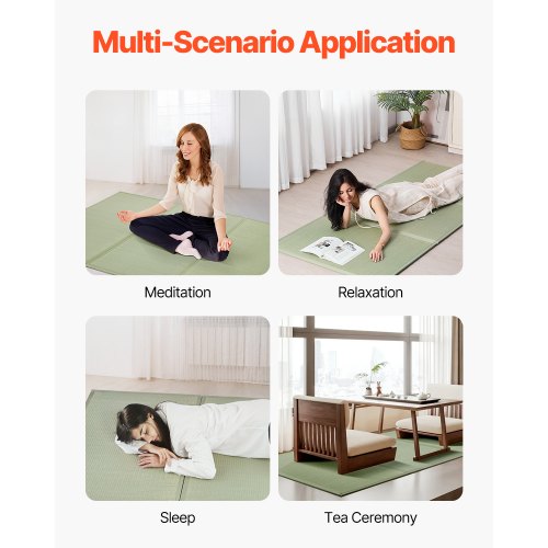 Japanse Tatami Mat Opvouwbare Japanse Tatami Matras 2108 x 1397