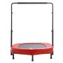 VEVOR Kindertrampoline Binnen/Buiten Trampoline Opvouwbare Mini Trampoline met Handvat, Rebounder Trampoline Tuintrampoline voor Peuters, Verjaardagscadeau voor Kinderen vanaf 3 Jaar voor Plezier, Rood