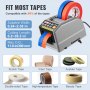 VEVOR Automatische Tape Dispenser, Elektrische Tape Cutter, Verpakkingsmachine, Tape Snijmachine, Tape Breedte 6-60 mm