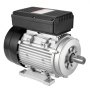 VEVOR 1,1 kW elektromotor 2800 tpm, AC 220-240 V 7,1 A, 90 S, B3-frame, luchtcompressormotor, eenfase, 24 mm spiebaanas, voorwaartse/achterwaartse rotatie voor landbouwmachines en algemene apparatuur