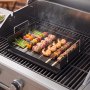 VEVOR Carbon Steel Griddle 43x29 cm Flat Top Pre-Seasoned Plate Handle, for BBQ Eggs Burger, Even Heat Distribution, Non-Stick Portable Rectangular Family Cookware for Outdoor Gas Grill/Stove, Oven