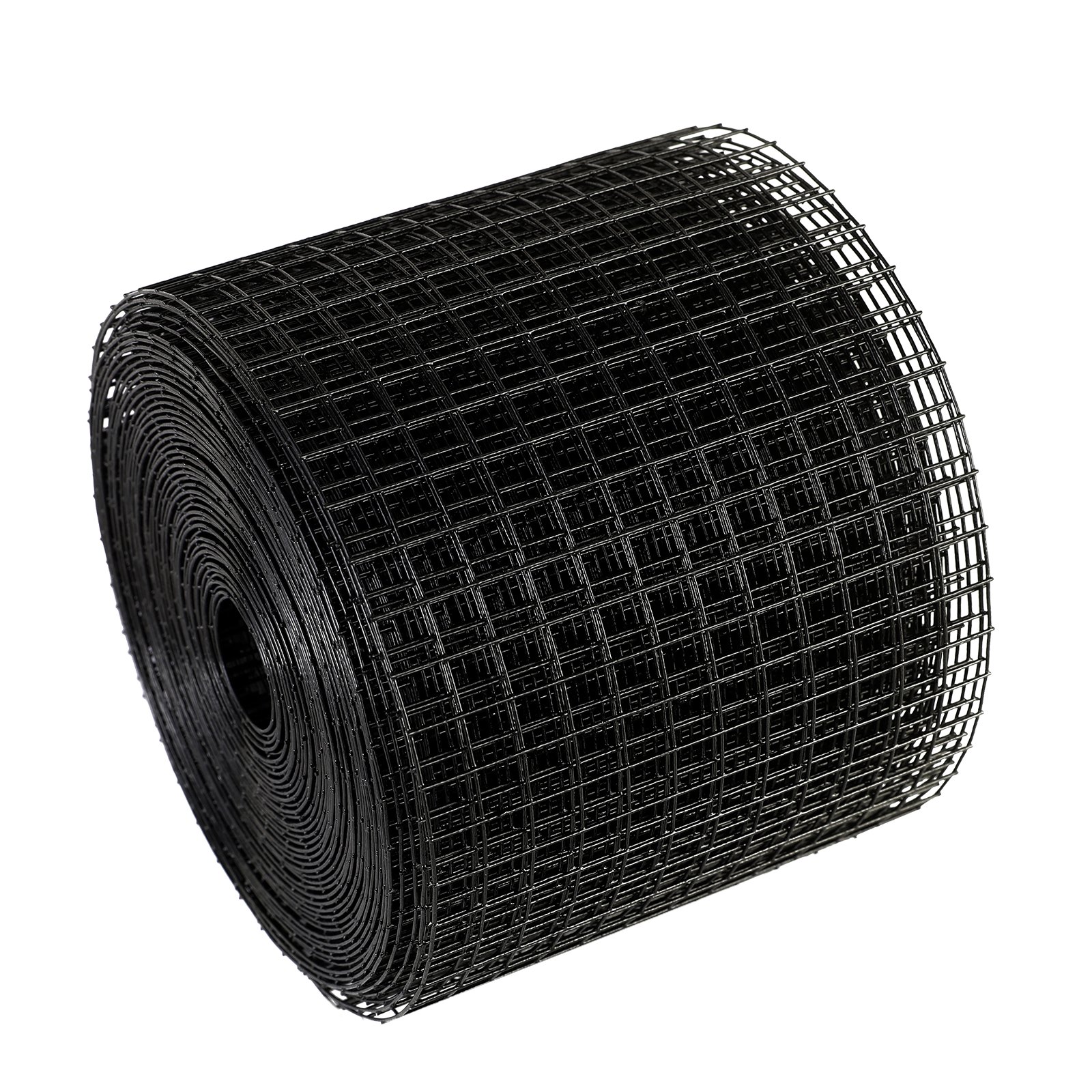 VEVOR 6" x 50" vogelgaas voor zonnepanelen, duivenwerend zonnepaneelgaas met 50 roestvrijstalen bevestigingsmiddelen, bescherming van zonnepanelen met roestwerende PVC-coating, 1/2" draadrolgaas