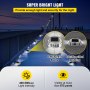 Vevor Solar Led Buitenlamp Buitenverlichting Solar Zonne-oprit Lichten 12-pack