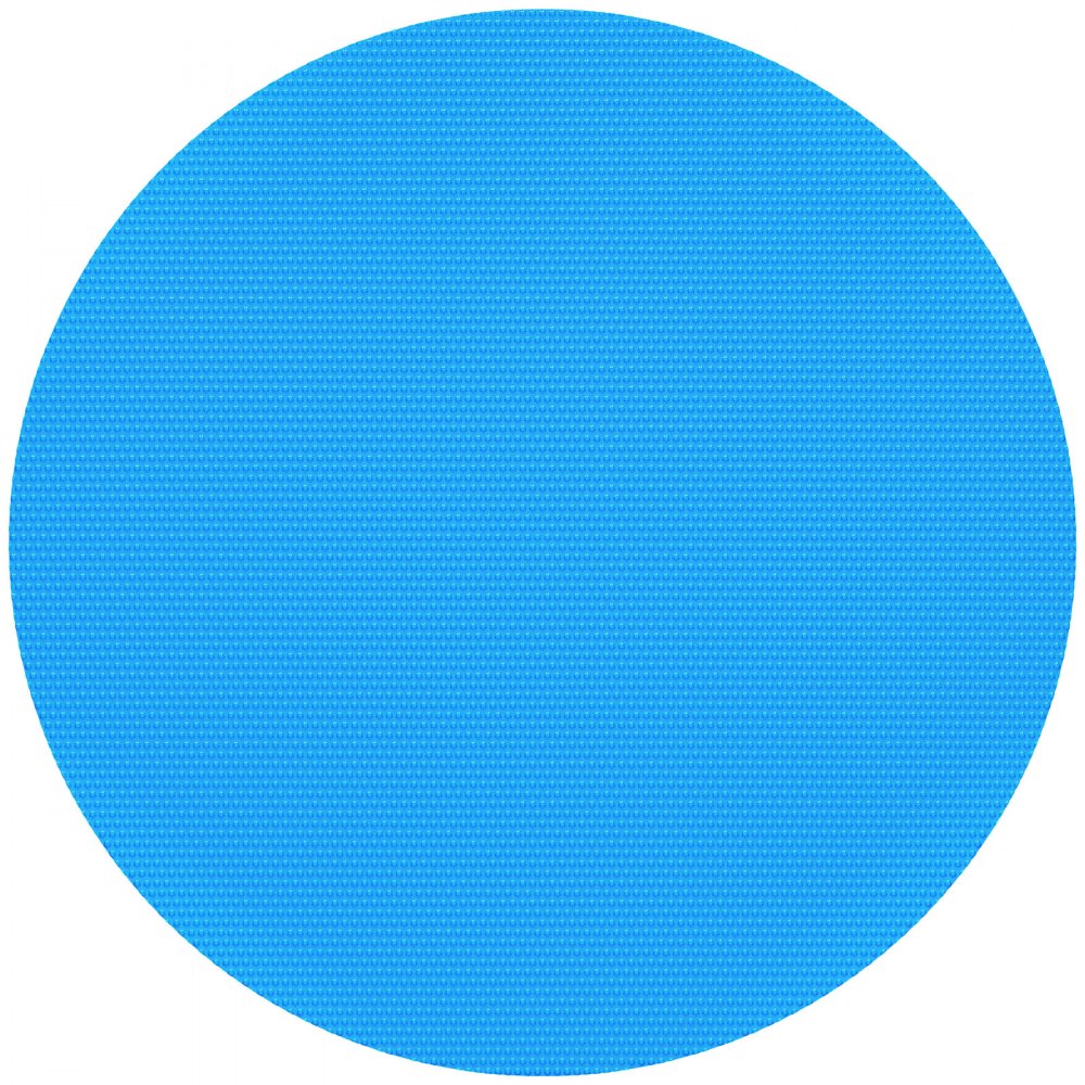 VEVOR Solar Pool Cover, Φ10 ft Round Solar Blanket for Pools, Inground Above Ground Swimming Pool Solar Cover, 15 mil Solar Covers Blue