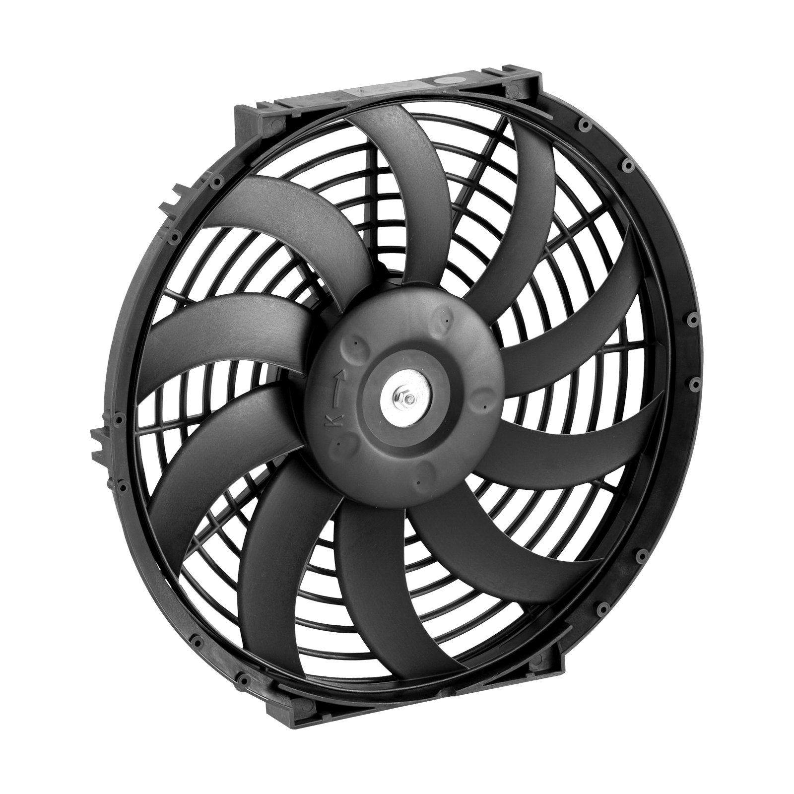 VEVOR Solarventilator, ventilatie, ventilator, Φ340x70 mm, zolderafzuigventilator met regelbare thermostaat, extern rooster, luchtstroomcapaciteit van 1300 CFM, voor zadeldak, dak, garage, werkplaats