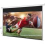 VEVOR Motorized Projector Screen, 100 inch 16:9 4K 1080 HD Electric Projector Screen, Automatic Projection Screen with Remote Control, Wall Mount Movie Screen for Family Home Office Theater