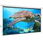 VEVOR Motorized Projector Screen, 100 inch 16:9 4K 1080 HD Electric Projector Screen, Automatic Projection Screen with Remote Control, Wall Mount Movie Screen for Family Home Office Theater