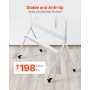 VEVOR Rollende TV-standaard Mobiele TV-standaard voor schermen van 889-2540 mm