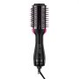 VEVOR Heteluchtborstelset, 4-in-1 airstyler, haarstyler met 75 mm ovale cilinder met keramische coating en 3 warmtestanden, professionele heteluchtstylingborstel voor het stijlen, drogen en krullen