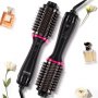 VEVOR Hair Blow Dryer Brush Ionic Hair Styler Volumizer with 65mm Oval Barrel