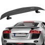 VEVOR GT Wing autospoiler, 46,3 inch universele spoiler, compatibel met de meeste sedans en coupés, ABS-materiaal met hoge sterkte, auto-achterspoilervleugel, racespoiler BGW/JDM Drift glanzend zwart