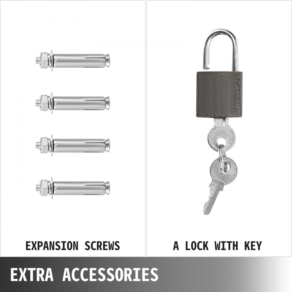 Vevor Beschermingskooi Voor Gasfles, Gasflessenopslag, Voor 2 Cilinders Rood