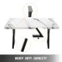 VEVOR Tafelpoot Tafelpoten Metalen tafelpoten Eettafelpoten 72cm hoogte 60cm breedte Tafelbankpoten 2st