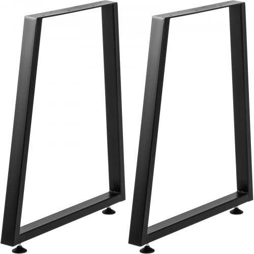 Vevor Haarspeld Tafelpoten, Meubilair Metalen Tafelpoten Trapezium 71cm 2 Stuks