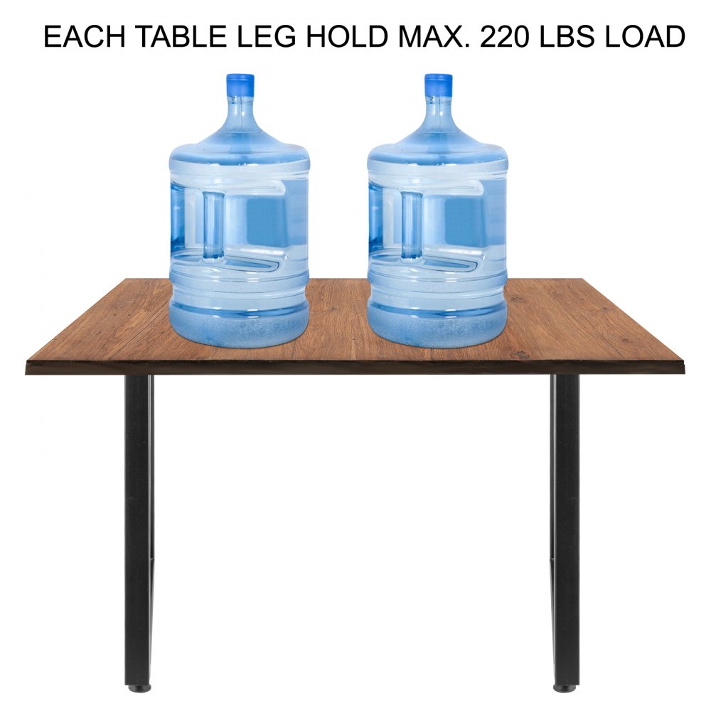 Vevor Haarspeld Tafelpoten, Meubilair Metalen Tafelpoten Trapezium 71cm 2 Stuks