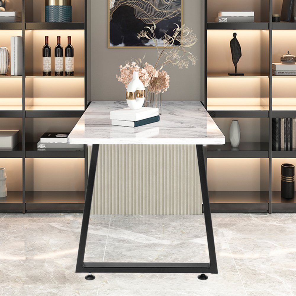 Vevor Haarspeld Tafelpoten, Meubilair Metalen Tafelpoten Trapezium 71cm 2 Stuks