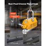 VEVOR Permanent Magnetic Lifter, 1000 kg Pulling Capacity, Heavy Duty N42 Neodymium Lifting Magnet with Release Handle and Steel Hook, Used in Shop Crane and Hoist, for Lifting Plate Steel, Board