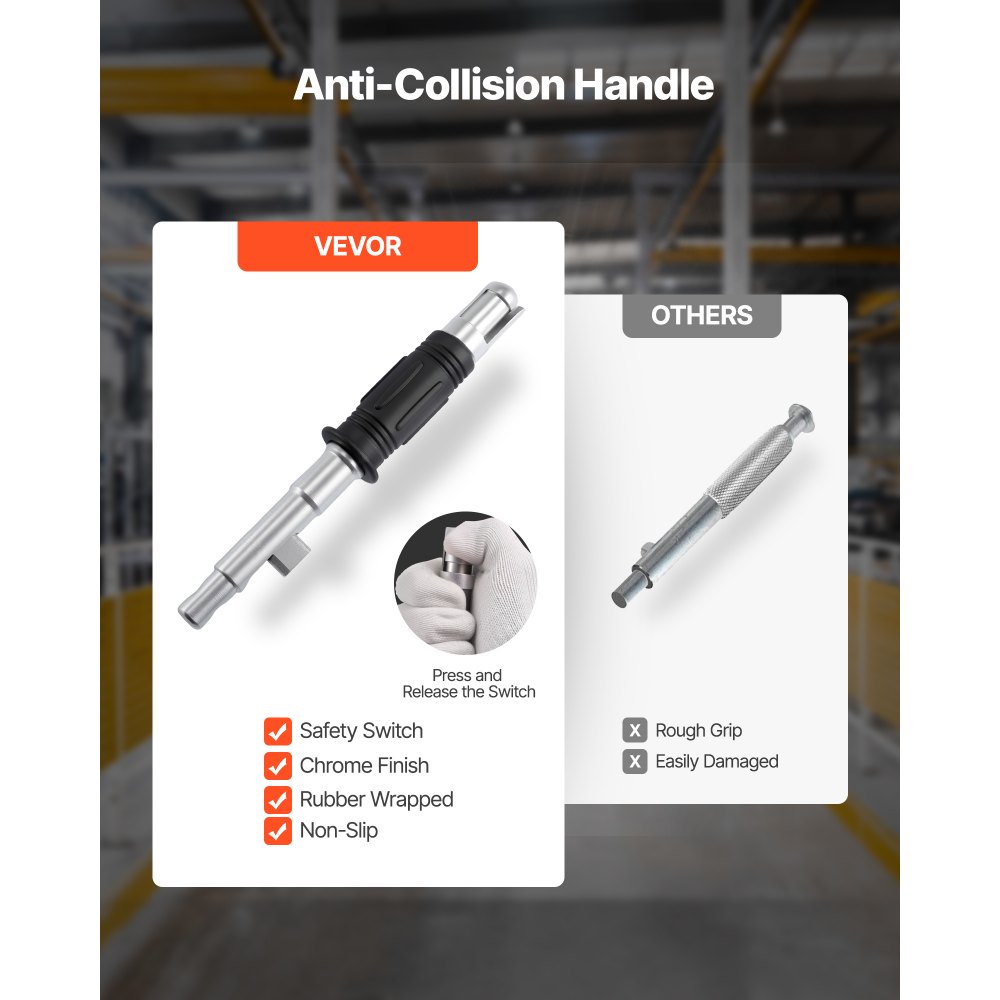 VEVOR Permanent Magnetic Lifter, 400 kg Pulling Capacity, Heavy Duty N42 Neodymium Lifting Magnet with Release Handle and Steel Hook, Used in Shop Crane and Hoist, for Lifting Plate Steel, Board