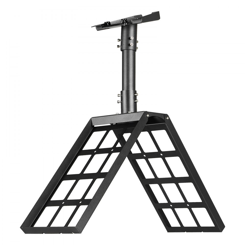 VEVOR Starlink Gen 3-bevestiging, 900x200x380 mm, 45°-135° verstelbare dakmontage, met montage-accessoireset, robuuste stalen adapter, 250 mm verbindingsbuis, compatibel met Gen 3 en V3, zwart