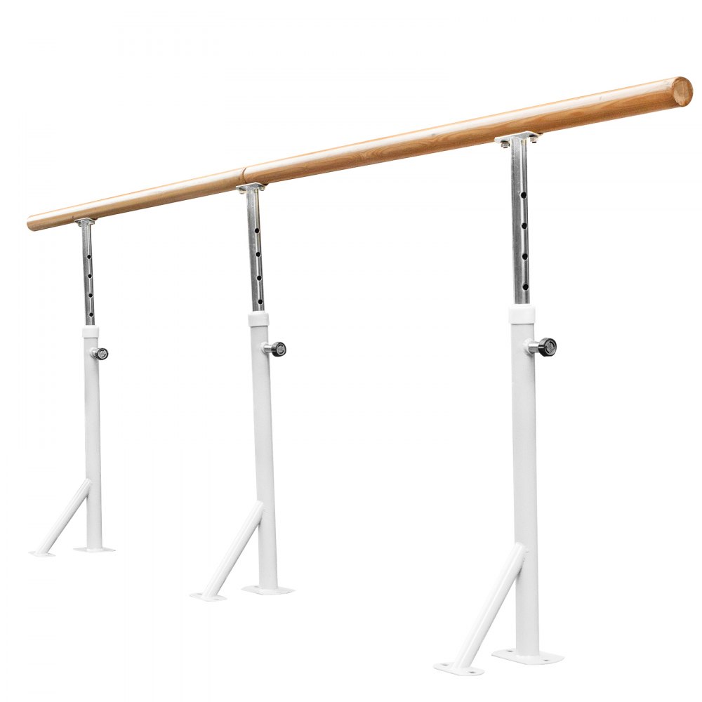 3M Barre Ballet Bar Staande Stretch Ladder Enkele Bar Witte Dans Training