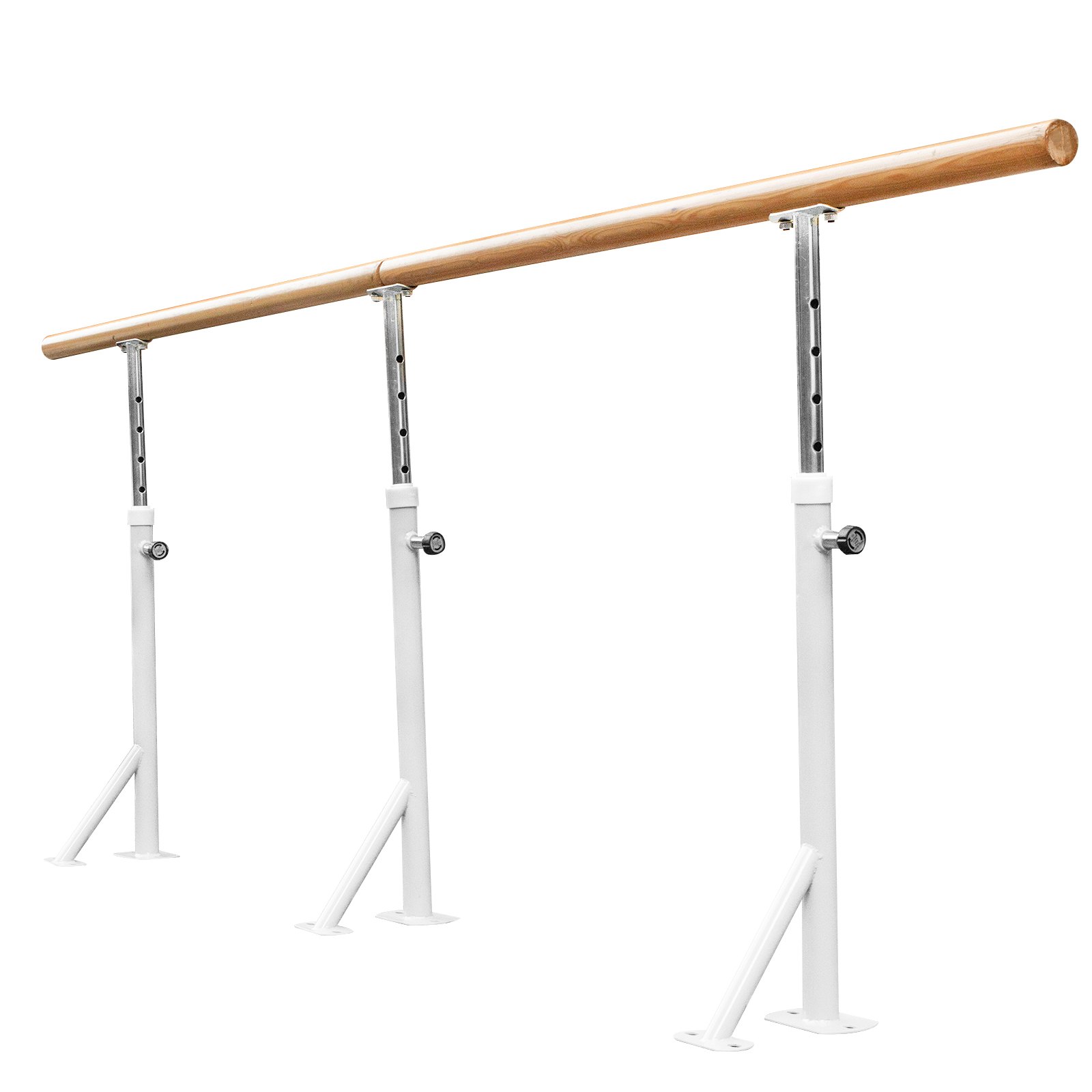 3M Barre Ballet Bar Staande Stretch Ladder Enkele Bar Witte Dans Training