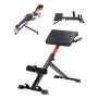 VEVOR Roman Chair Hyperextension Bench Back Extension 113 kg Draagbaar en opvouwbaar extensieapparaat, trainingsapparaat voor het trainen van de rugspieren, fitnesshalterbank voor de thuisgym