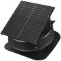 VEVOR Zonne-aangedreven ventilator, 50W zonne-dakventilator met thermostaat, afstandsbediening, luchtstroom van 84950 l/min, ingebouwde rookmelder met automatische uitschakeling voor koeling en ontvochtiging