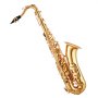 VEVOR Tenorsaxofoon, Bes majeur, koperen saxofoon beginnersset met draagtas, mondstuk, riemen, schoonmaakdoekje, handschoenen, nekriem, 23-toetsen tenorsaxofoonset, voor beginners en studenten, goud