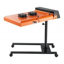 VEVOR sneldroger 6000W 485x540mm infrarood IR-flitsdroger temperatuurregeling zeefdrukdroger met sensor in hoogte verstelbare dubbele ventilatorkoeling voor T-shirts