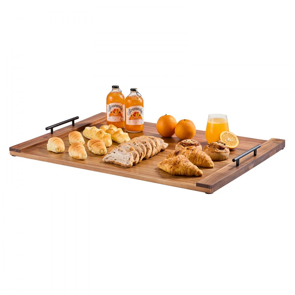 VEVOR Pasta Board Fornuishoes Acacia Houten Fornuishoes voor Elektrische & Gasfornuizen, Fornuishoes voor Werkblad & Dienblad, Afdekplaat met Handgrepen (76,2 x 55,88 cm)