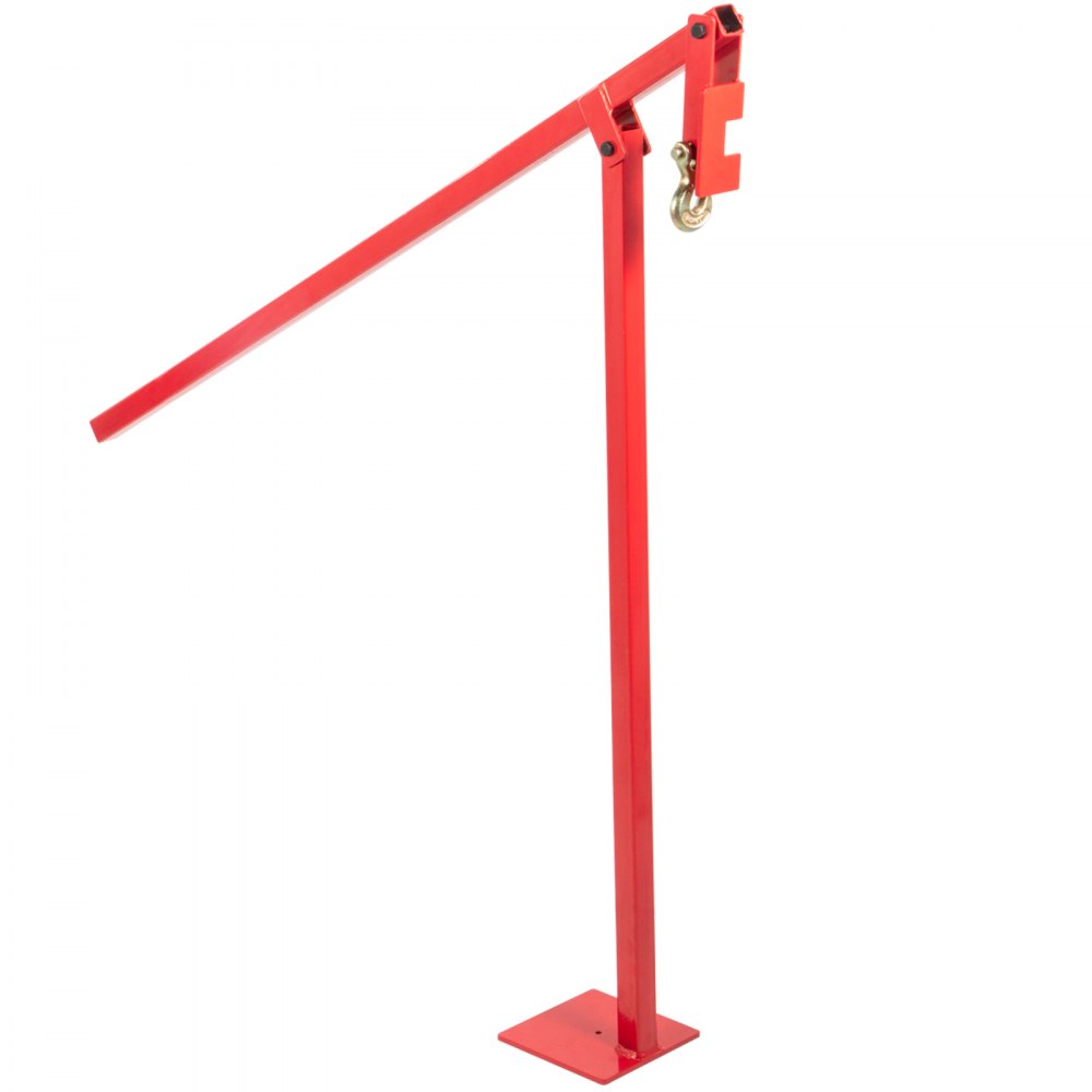 VEVOR T Post Puller 43.3x5.9x5.9in Fence Post Puller Jack Heavy Duty Fence Post Remover with Lifting Chain Puller T Post Remover for Round Fence Posts T Stakes Sign Post & Tree Stump