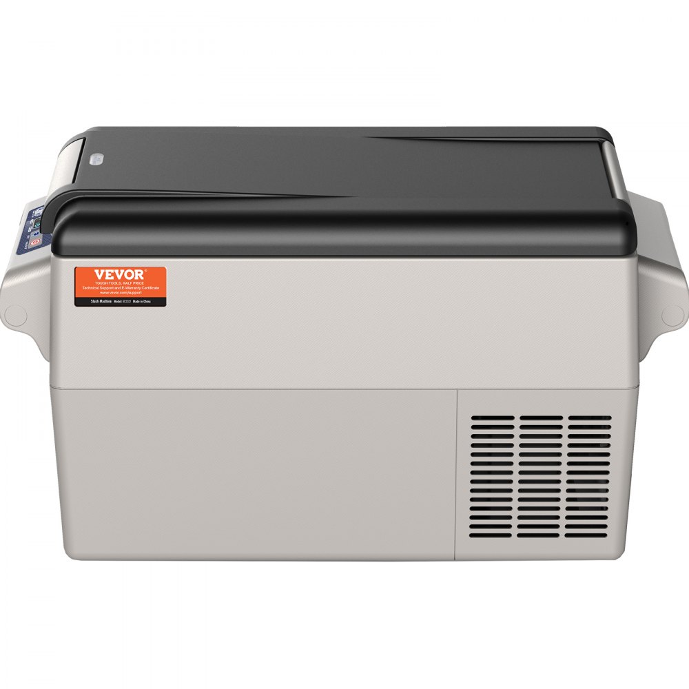 VEVOR autokoelkast, 12 volt autokoelkast, draagbare 32L vriezer met dubbele zone, instelbaar bereik van -4℉ tot 50℉, 12/24V DC en 100-240V AC compressorkoeler buiten