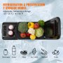 VEVOR Portable Car Refrigerator Freezer Compressor 15 L Single Zone for Car Home