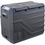VEVOR Autokoelkast, 12-volt autokoelkast, draagbare 40-liter dual-zone vriezer, instelbaar temperatuurbereik van -20°C tot 20°C, 12/24V DC en 100-240V AC, compressor koeler voor buitengebruik, kamperen, camper