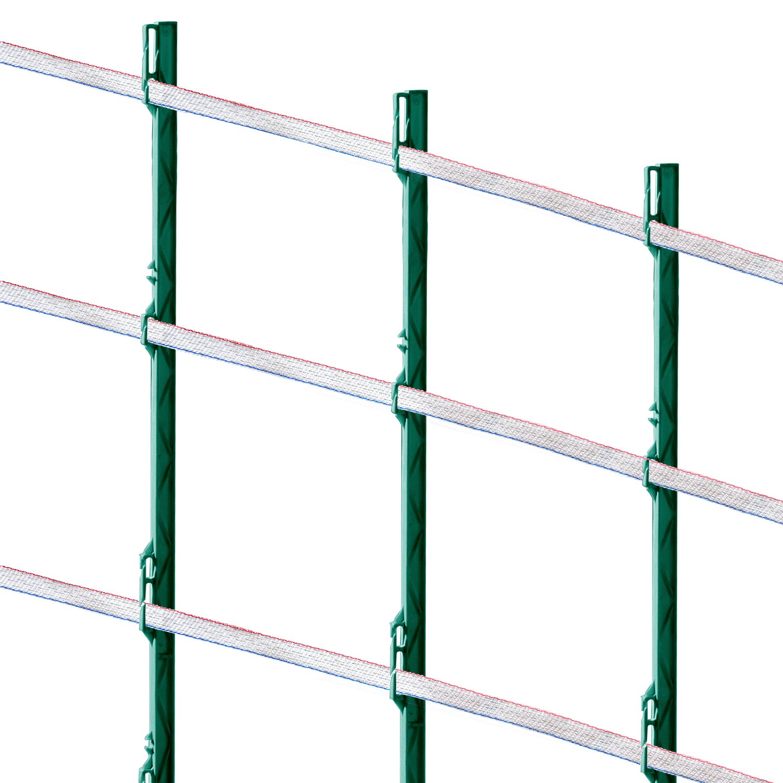 VEVOR Electric Fence Tape, 1640Ft 500M Polytape Fencing Hot Wire, 3/4" Width 6 Stainless Steel Strands for Reliable Conductivity, UV & Rust Resistance, Portable Polywire for Horse Cattle Livestock