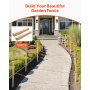 VEVOR Houten Palen, 50 stuks 19,05 x 19,05 x 914,4 mm Houten Palen, Scherpe Puntige Houten Palen, Vurenhouten Hekpalen, Modder Hekmarkeringen, Achtertuingrenzen, Basislijnen