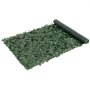 VEVOR Privacy Fence 99x249cm Kunstmatige groene privacy klimop schutting met gaas achterkant en versterkte verbinding Kunstmatige hagen met wijnbladeren als decoratie voor tuin en erf