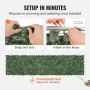 VEVOR Ivy Privacy Fence, 1 x 4m Artificial Green Wall Screen, Greenery Ivy Fence with Mesh Cloth Backing and Strengthened Joint, Faux Hedges Vine Leaf Decoration for Outdoor Garden, Yard, Balcony