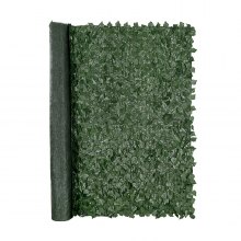 VEVOR Ivy Privacy Fence, 2440 x 1830 mm, Kunstmatig Privacy Scherm, Klimop Hek met Versterkte Verbinding, Kunsthagen met Wijnbladeren als Decoratie voor Tuin, Erf, Balkon of Terras