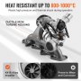 VEVOR Complete Turbocompressor met Pakkingset en Solenoïdeklep, Turbocompressor Compatibel met GM (Chevy) Cruze 2011-2015 / Sonic 2012-2020 / Trax 2013-2020 / Buick Encore 2013-2021